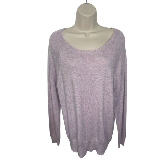 MOSSIMO Women's Size XXL Purple Pullover Sweater Super Soft - Picture 1 of 14